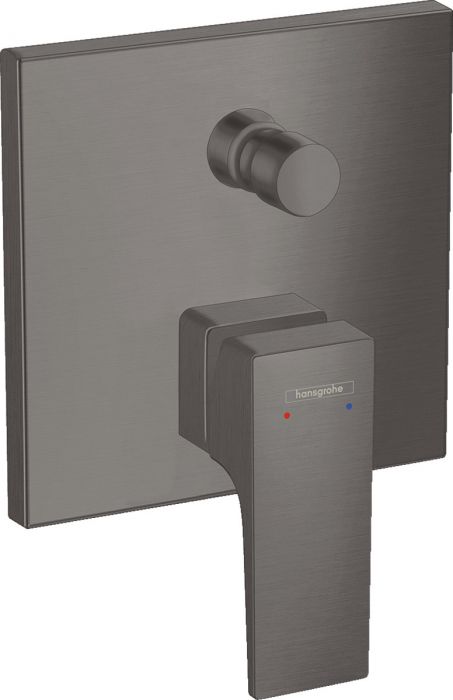 Element natynkowy HANSGROHE Metropol 1-uchwytowa baterii wannowej podtynkowej czarny chrom szczotkowany | 32545340