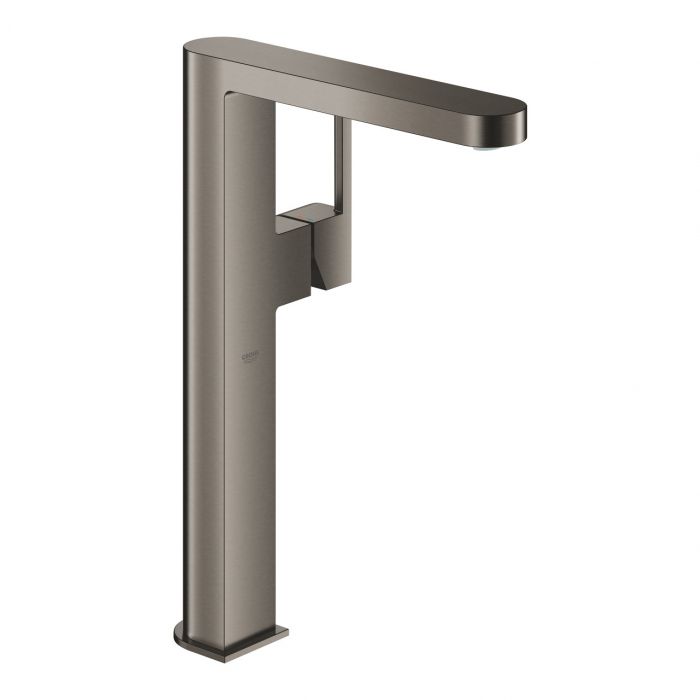 Bateria umywalkowa stojąca GROHE Plus 1-uchwytowa 1-otworowa mosiężna DN 15 brushed hard graphite | 32618AL3