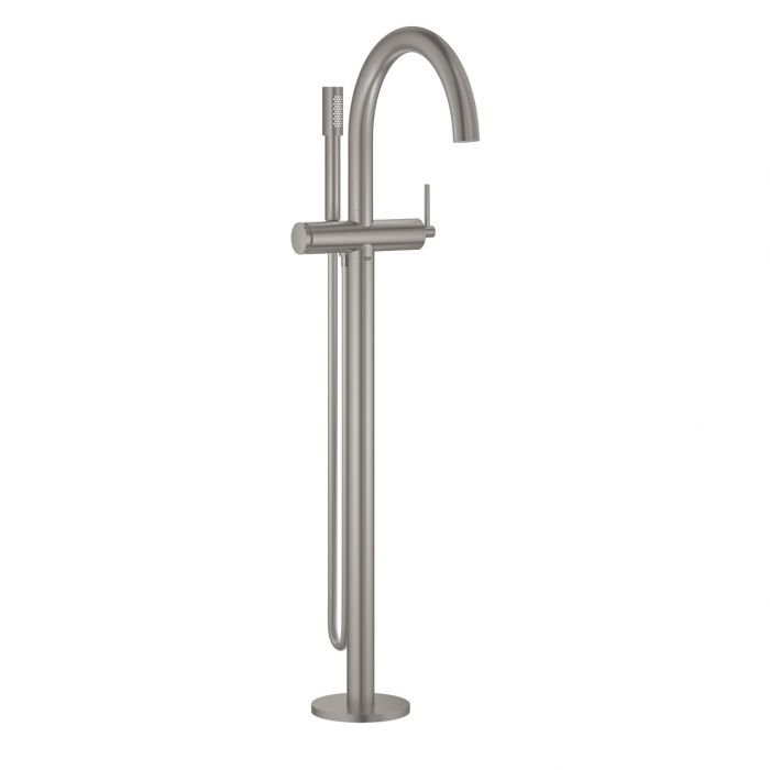 Bateria wannowa wolnostojąca do montażu z elementem podtynkowym 45984001 GROHE Atrio 1-uchwytowa 1-otworowa mosiężna stal nierdzewna | 32653DC3