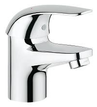 Bateria umywalkowa stojąca GROHE Euroeco 1-uchwytowa 1-otworowa chrom | 32734000