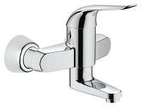 Bateria umywalkowa ścienna GROHE Eoroeco Special 1-uchwytowa 2-otworowa chrom | 32770000