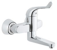 Bateria umywalkowa ścienna GROHE Eoroeco Special 1-uchwytowa 2-otworowa chrom | 32792000
