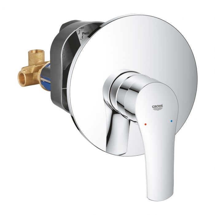 Bateria prysznicowa ścienna podtynkowa GROHE Eurosmart 1-uchwytowa chrom | 33556003