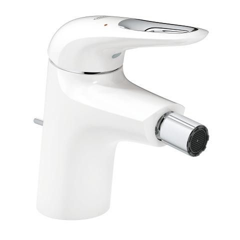 Bateria bidetowa stojąca GROHE Eurostyle 1-uchwytowa 1-otworowa mosiężna DN 15 moon white/chrom | 33565LS3