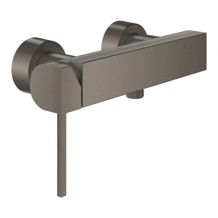 Bateria prysznicowa ścienna GROHE Plus 1-uchwytowa 2-otworowa brushed hard graphite  | 33577AL3