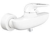 Bateria prysznicowa ścienna GROHE Eurostyle 1-uchwytowa 2-otworowa mosiężna moon white/chrom | 33590LS3