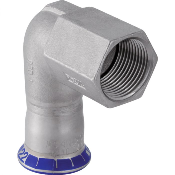 Kolano 90° przejściowe stal szlachetna 15 mm x 1/2" GW Mapress Edelstahl #2