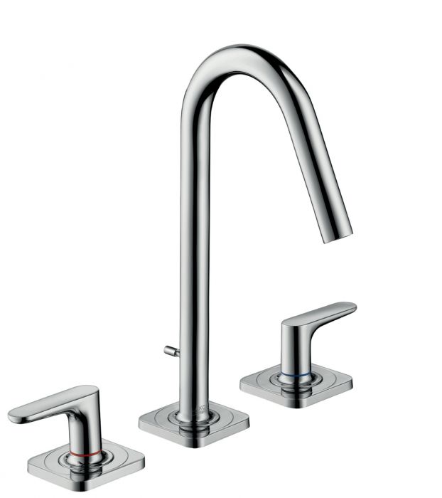 Bateria umywalkowa sztorcowa HANSGROHE Axor Citterio M 2-uchwytowa 3-otworowa DN 15 chrom | 34133000