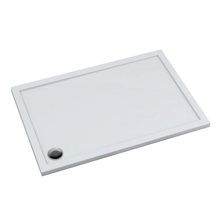 Brodzik akrylowy STABILSOUND PLUS prostokątny 120 x 80 x 4.5 cm SCHEDPOL CORRINA NEW | 34338