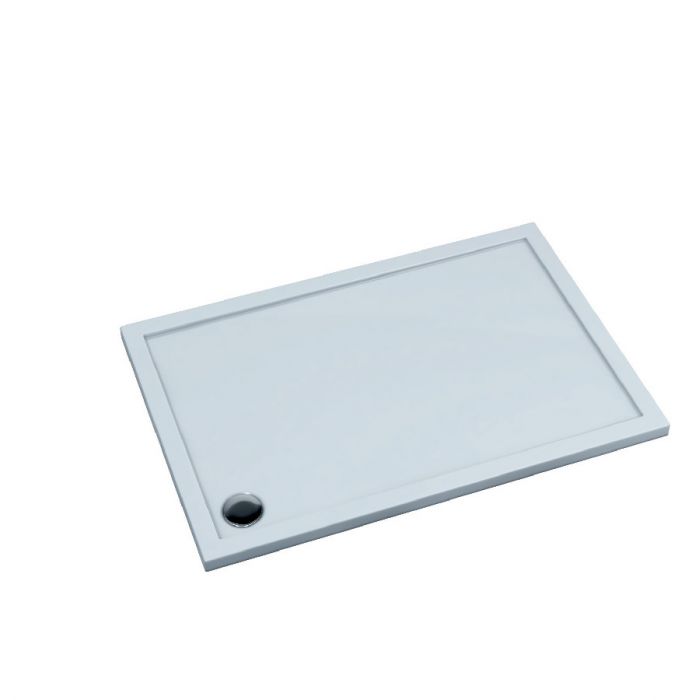 Brodzik akrylowy STABILSOUND PLUS prostokątny 140 x 80 x 4.5 cm SCHEDPOL CORRINA NEW | 34340