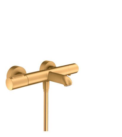 Bateria wannowa natynkowa termostatyczna HANSGROHE Axor Citterio M 1-uchwytowa 2-otworowa złoty optyczny szczotkowany | 34435250