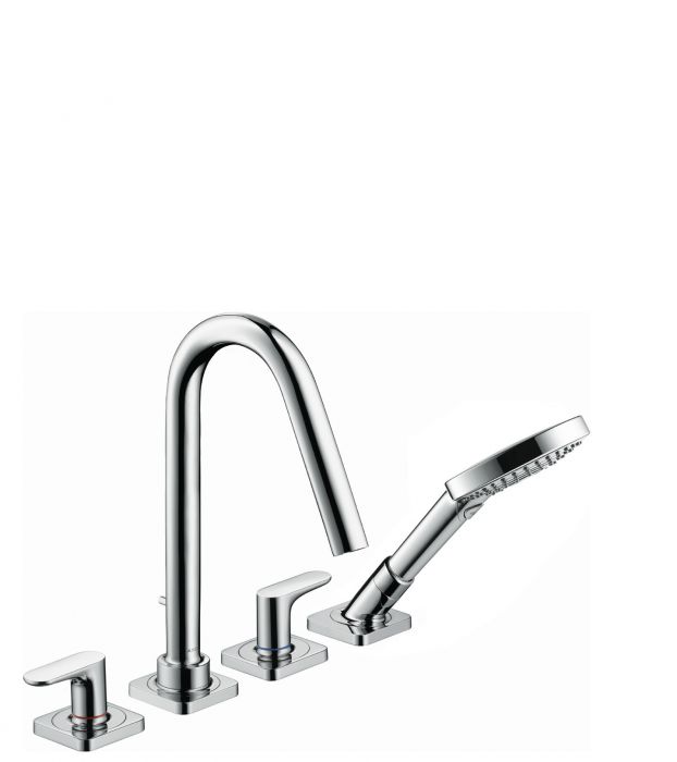 Bateria wannowa HANSGROHE Axor Citterio M 2-uchwytowa DN 15 chrom | 34454000