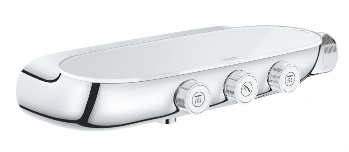 Bateria prysznicowa do montażu gotowego z 26449000 termostatyczna GROHE Grohtherm SmartControl mosiężna chrom  | 34713000