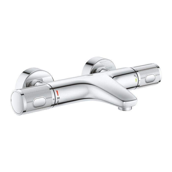 Bateria wannowa naścienna z termostatem GROHE Precision Feel DN15 chrom  | 34788000