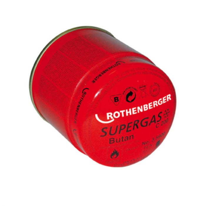 Pojemnik z gazem Supergas C 200 190 ml