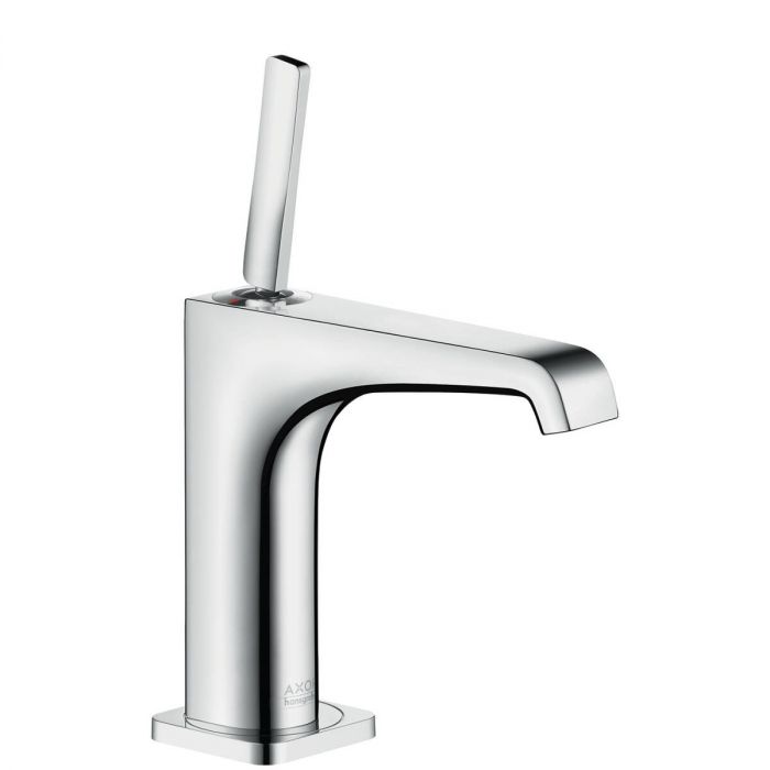 Bateria umywalkowa stojąca HANSGROHE Axor Citterio E 1-uchwytowa 1-otworowa mosiężna czarny chrom szczotkowany | 36101340