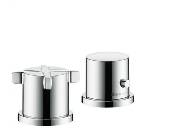 Bateria prysznicowa termostatyczna HANSGROHE Axor Citterio E 2-uchwytowa DN 15 chrom | 36412000