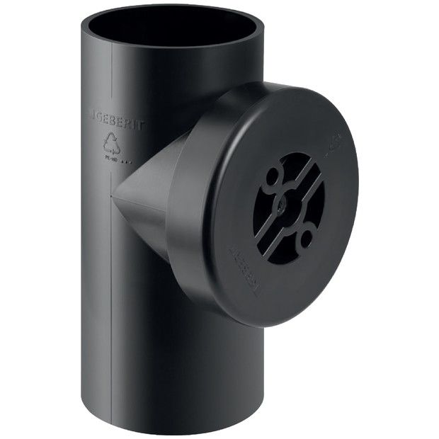 Czyszczak PE-HD 90° prosty 63 mm PLUVIA