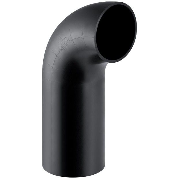 Kolano PE-HD 90° 90 mm PLUVIA