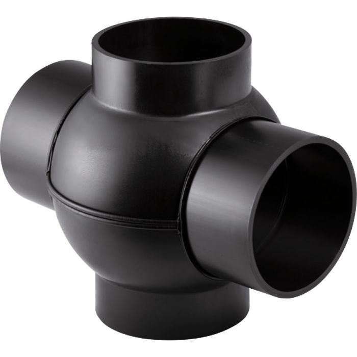 Kształtka PE-HD 88,5° wielorozgałęźna podejście co 180° 110/50 mm #2