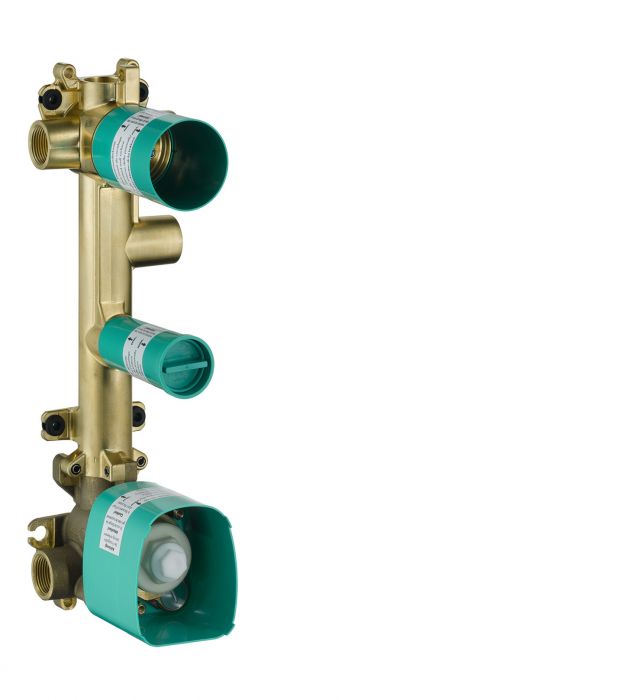 Zestaw podstawowy wannowo-prysznicowy HANSGROHE Axor Citterio E do modułu z termostatem do 3 odbiorników mosiężny | 36708180