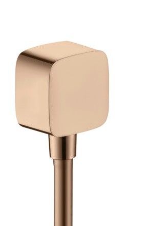 Przyłącze kątowe HANSGROHE Fixfit Softcube DN 15 czerwone złoto polerowany | 36731300