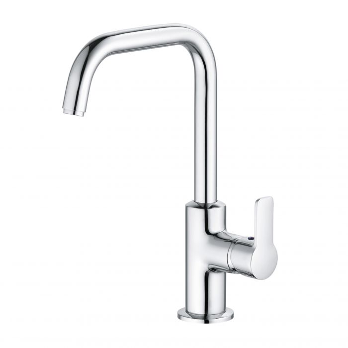 Bateria umywalkowa KLUDI PURE&EASY 1-uchwytowa 1-otworowa mosiężna chrom  | 370240565