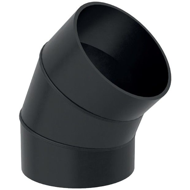 Łuk PE-HD 45° długi 250 mm Pluvia