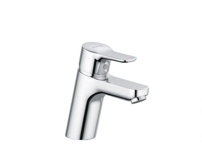 Bateria umywalkowa stojąca KLUDI PURE&EASY 70 1-uchwytowa 1-otworowa mosiężna DN 15 chrom | 372750565