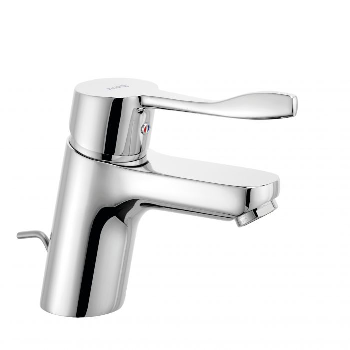 Bateria umywalkowa KLUDI PURE&EASY CARE 70 1-uchwytowa 1-otworowa mosiężna chrom | 372840565