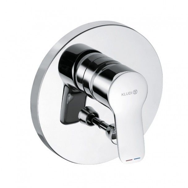 Element natynkowy KLUDI PURE&EASY do baterii wannowo-natryskowej podtynkowej jednouchwytowej 1-otworowej DN 15 chrom | 374190565