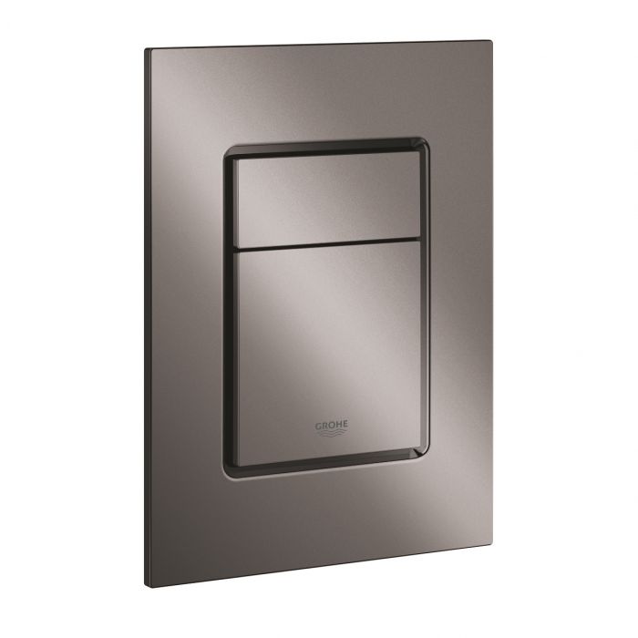 Przycisk uruchamiający GROHE Skate Cosmopolitan S do montażu z małą puszką rewizyjną 40911000 hard graphite 130 x 178 mm | 37535A00