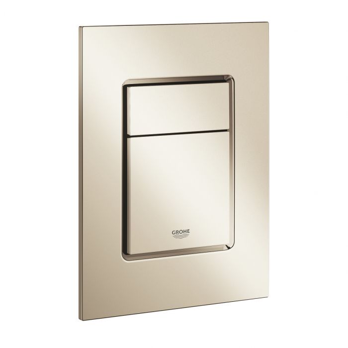 Przycisk uruchamiający GROHE Skate Cosmopolitan S do montażu z małą puszką rewizyjną 40911000 polished nickel 130 x 178 mm | 37535BE0