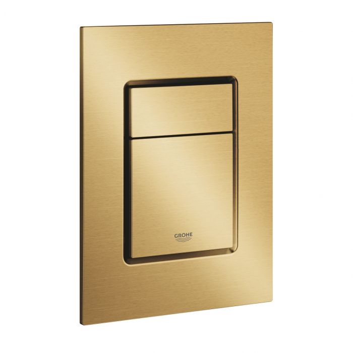 Przycisk uruchamiający GROHE Skate Cosmopolitan S do montażu z małą puszką rewizyjną 40911000 brushed cool sunrise 130 x 178 mm | 37535GN0