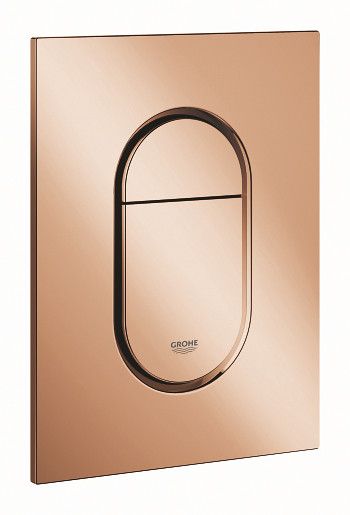 Przycisk uruchamiający GROHE Arena Cosmopolitan S do uruchomienia 2-pojemnościowego lub Start/Stop warm sunset 130 x 172 mm | 37624DA0
