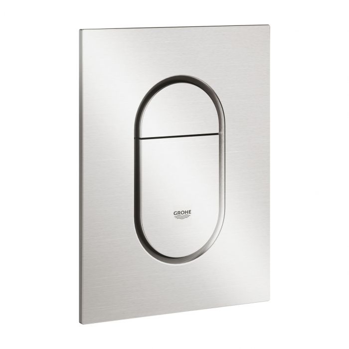 Przycisk uruchamiający GROHE Arena Cosmopolitan S do uruchomienia 2-pojemnościowego lub Start/Stop z ABS stal nierdzewna 130 x 172 mm | 37624DC0