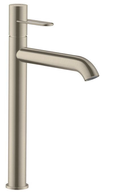 Bateria umywalkowa stojąca HANSGROHE Axor Uno 250 1-uchwytowa 1-otworowa mosiądz nikiel szczotkowany | 38034820