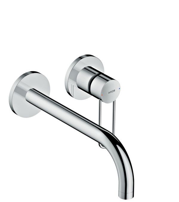Bateria umywalkowa podtynkowa element zewnętrzny HANSGROHE Axor Uno 1-uchwytowa złota optyczna szczotkowana  | 38122250