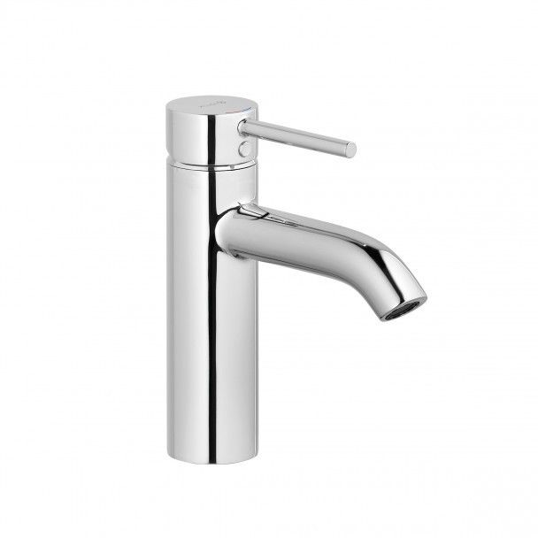 Bateria umywalkowa stojąca KLUDI BOZZ 100 1-uchwytowa 1-otworowa chrom | 382880576