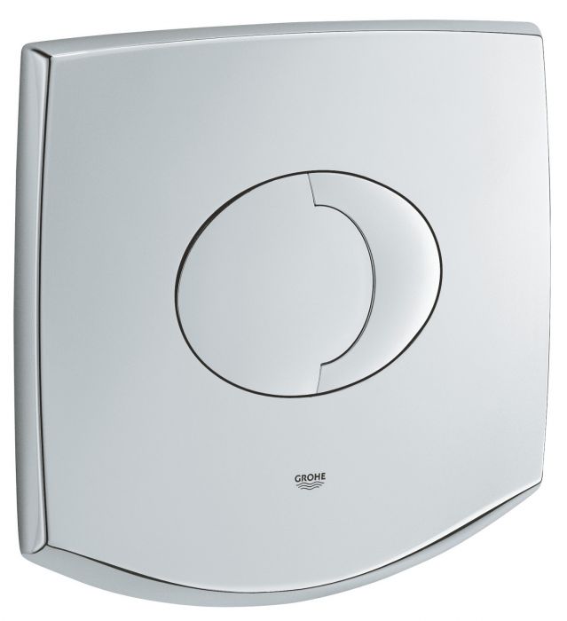 Przycisk spłukujący GROHE Chiara/Sentosa do uruchomienia 2-pojemnościowego lub Start/Stop do pneumatycznego zaworu spłukującego z ABS chrom | 38540000