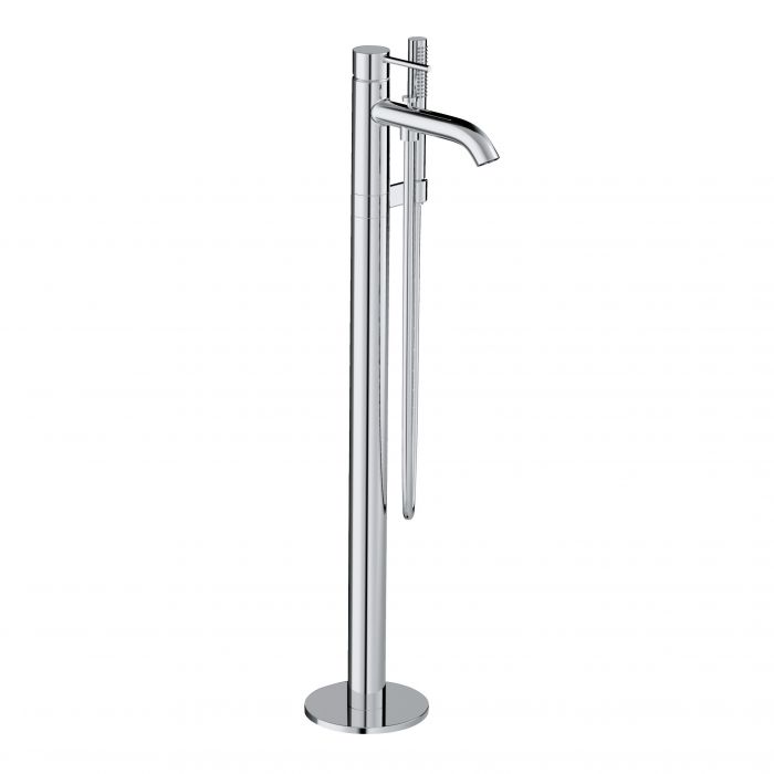 Bateria wannowo-natryskowa wolnostojąca KLUDI BOZZ 1-uchwytowa 1-otworowa chrom | 385900576