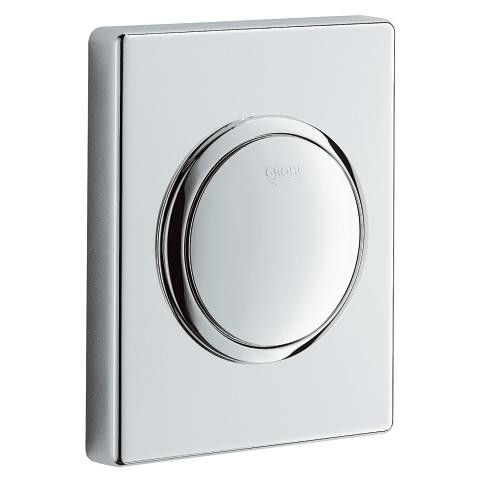 Płytka WC GROHE Skate uruchamiająca do pneumatycznych zaworów spłukujących z 2 wężykami (42253 oraz 42774) chrom | 38595000