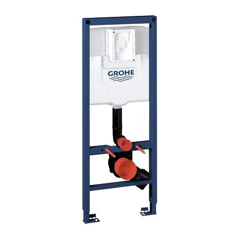 Stelaż podtynkowy do WC ściennego ze zbiornikiem spłukującym do WC 6 l GROHE Rapid SL 420 x 167 x 1130 mm | 38675001