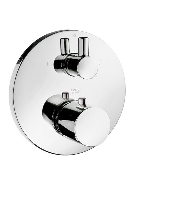 Bateria prysznicowa termostatyczna, element zewnętrzny HANSGROHE Axor Uno mosiądz czerwone złoto szczotkowane | 38720310
