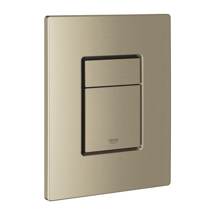 Przycisk uruchamiający GROHE Skate Cosmopolitan do WC z ABS brushed nickel 156 x 197 mm | 38732EN0