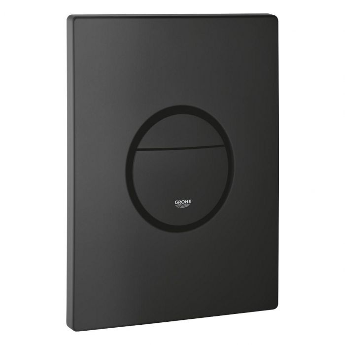 Przycisk do WC GROHE NOVA COSMOPOLITAN uruchamiający do pneumatycznego zaworu spłukującego AV1 ABS phantom black 156 x 197 x 11 mm | 38765KF0