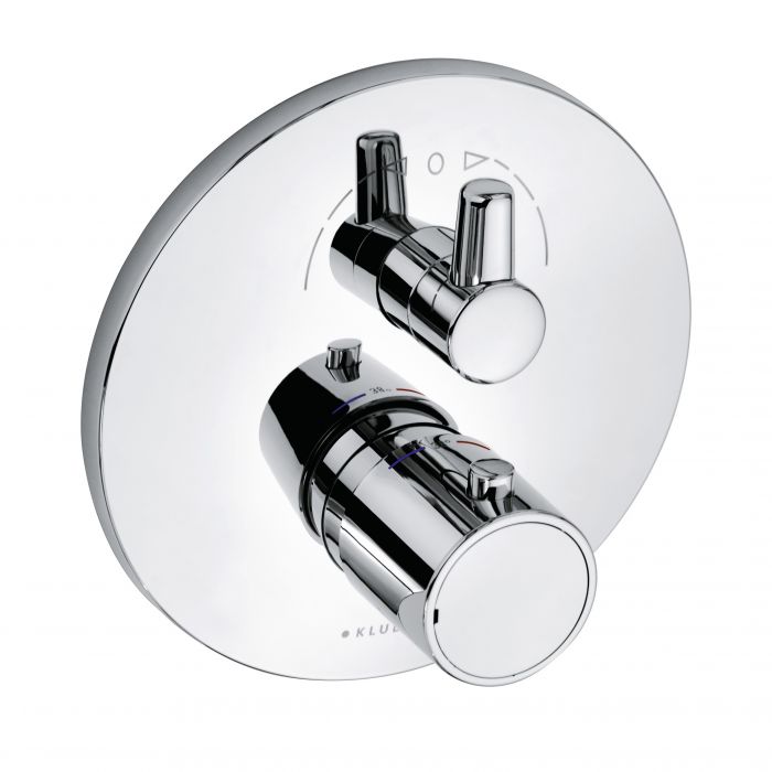 ZENTA bateria wannowo-natryskowa z termostatem, element zewnętrzny do FLEXX.BOXX 88 011 170 mm chrom