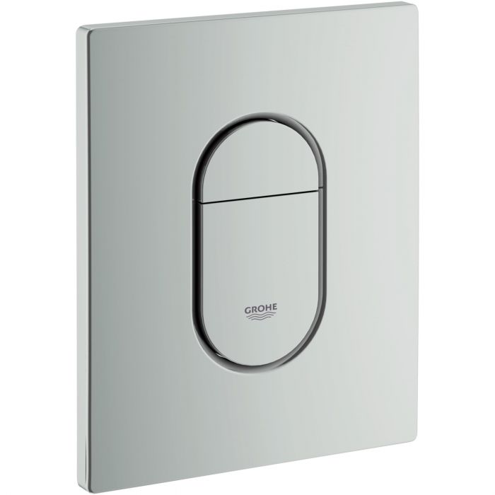 Przycisk uruchamiający GROHE Arena Cosmopolitan do WC chrom matowy 156 x 197 x 10 mm | 38844P00