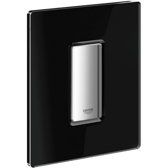 Płytka uruchamiająca GROHE Skate Cosmopolitan do pisuaru szkło aksamitna czerń 116 x 144 x 6 mm | 38846KS0