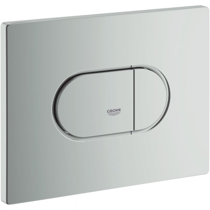 Przycisk uruchamiający GROHE Arena Cosmopolitan do WC chrom matowy 197 x 156 x 10 mm | 38858P00
